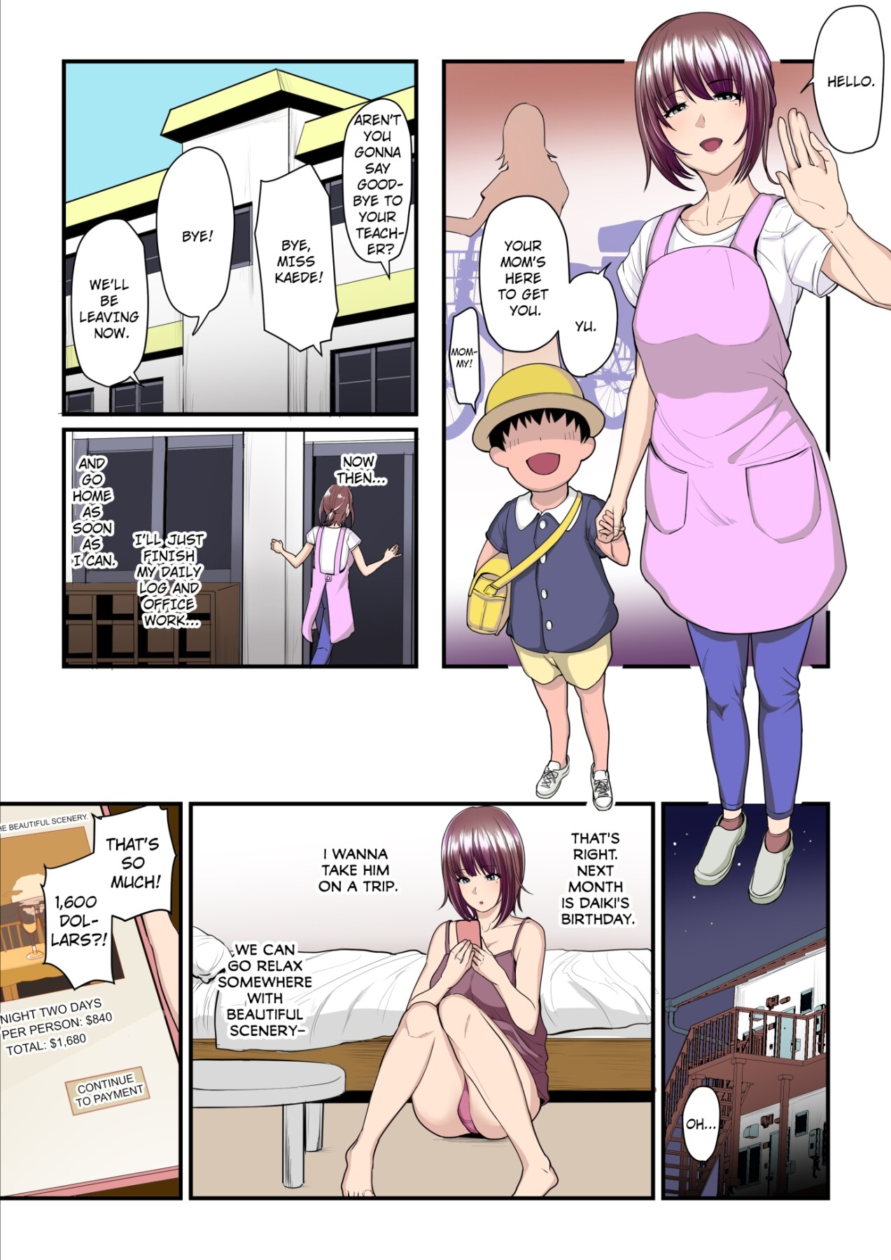 Hentai Manga Comic-Kaede and Her Sugar Daddy-Read-3